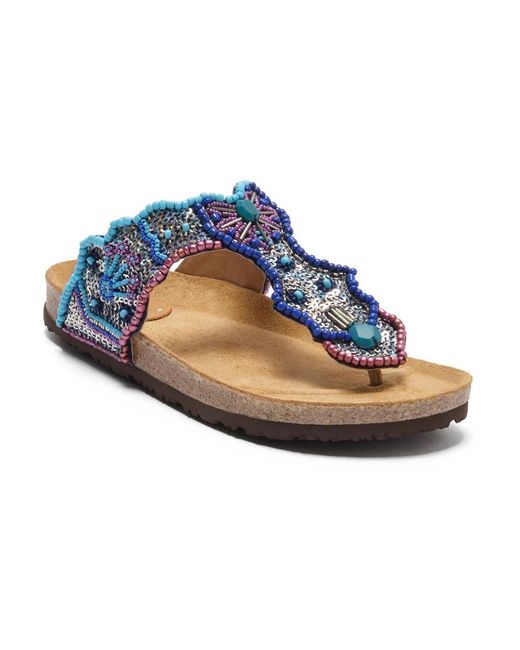 Maliparmi Blue Flip Flops