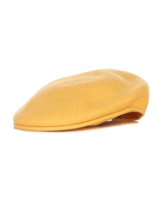 Kangol Warme Wollmütze Apricot in Yellow für Herren