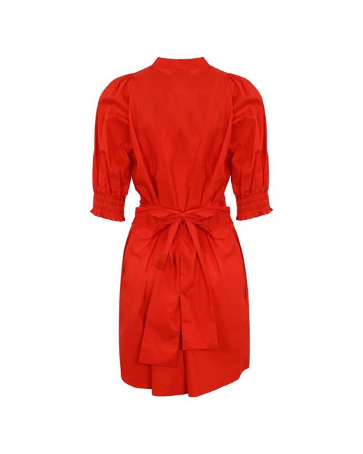 Dresses > day dresses > shirt dresses Twin Set en coloris Red