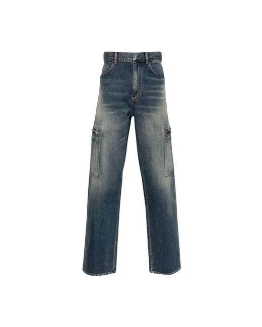 Givenchy Blue Straight Fit Jeans for men