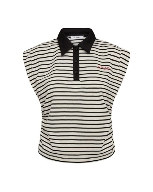 co'couture Black Polo Shirts