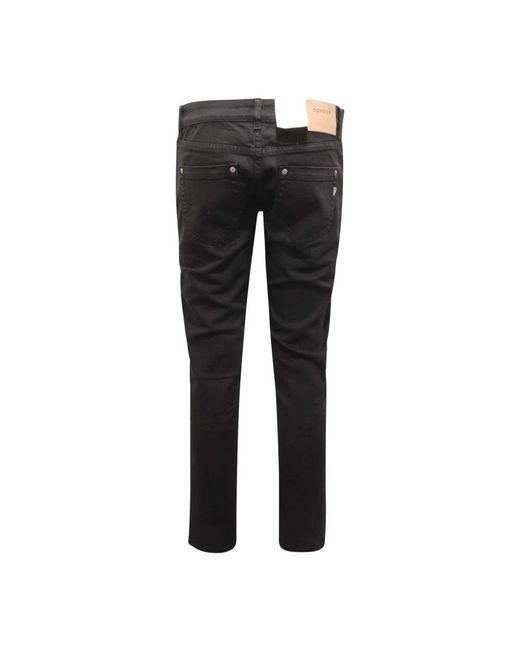 Dondup Black Slim Fit Jeans
