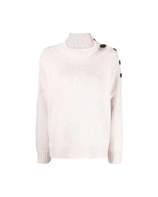 Yves Salomon Pink Turtlenecks
