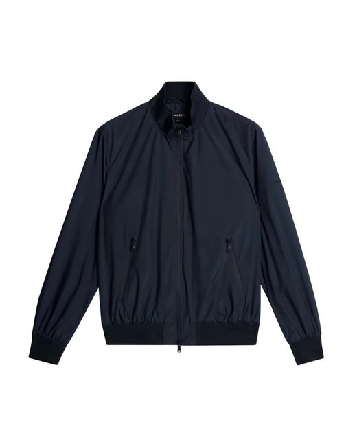 J.Lindeberg Blue Bomber Jackets for men