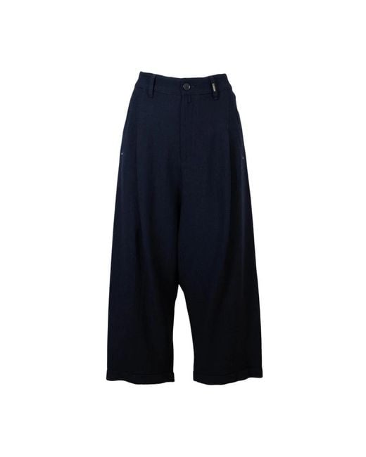 High Blue Wide Trousers