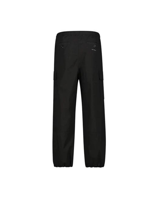 Joshua Sanders Black Straight Trousers
