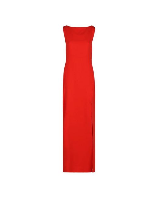 Max Mara Red Maxi Dresses