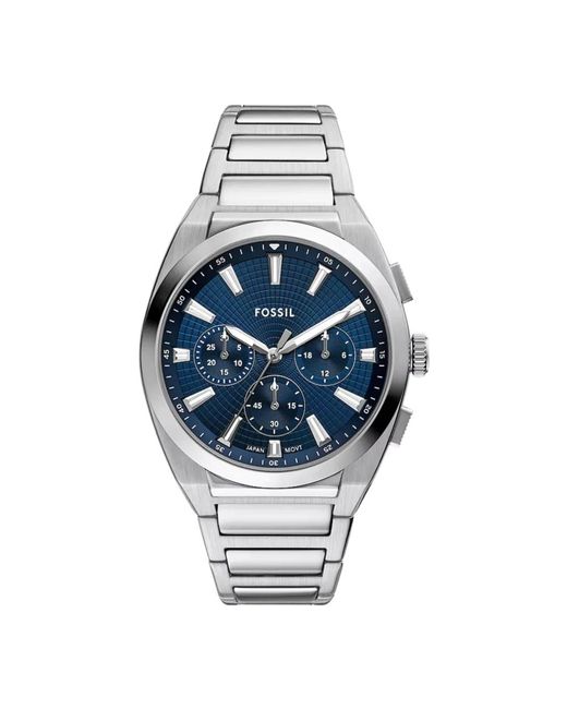Fossil Everett Fs6104 in het Metallic voor heren