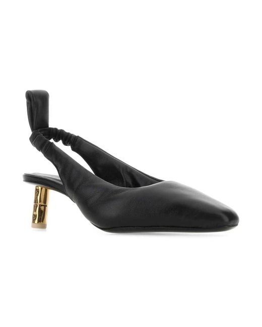 Boyy Schoenen ,Zwart ,Leer Zwarte Puffy Leren Pumps in het Black