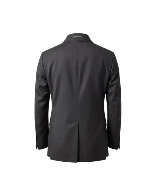 Low Brand Black Blazers for men