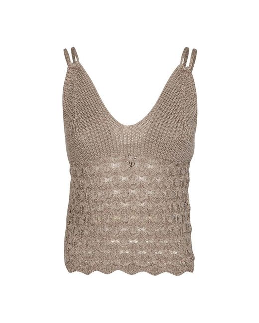 Akep Tops ,Denim Top in het Gray