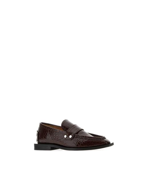 Ganni Brown Loafers