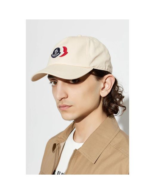 Caps Moncler de hombre de color White