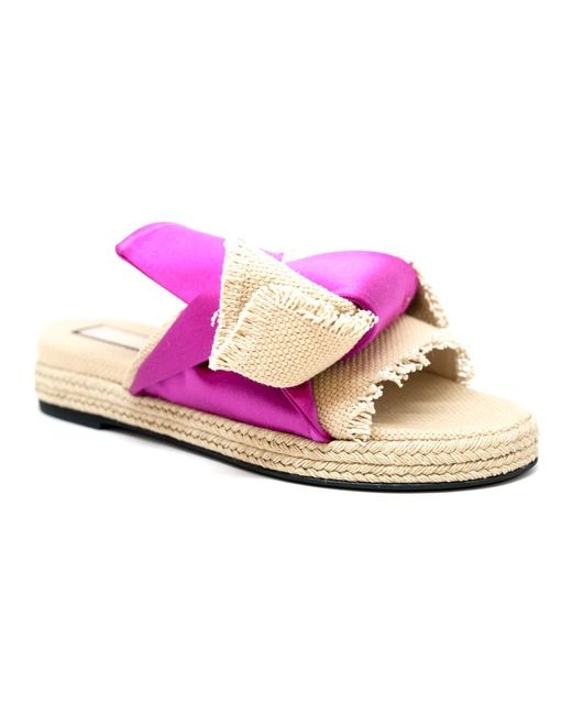 Shoes > flip flops & sliders > sliders N°21 en coloris Pink