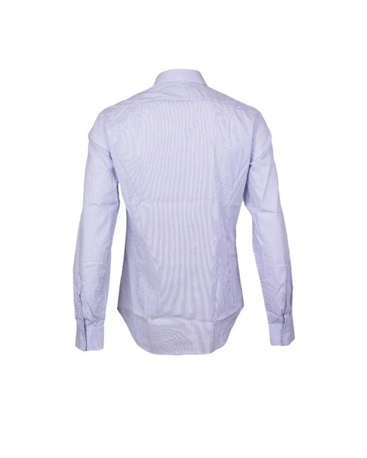Mauro Grifoni Blue Casual Shirts for men