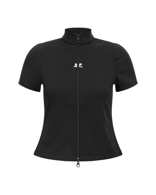 Courreges Black T-Shirts