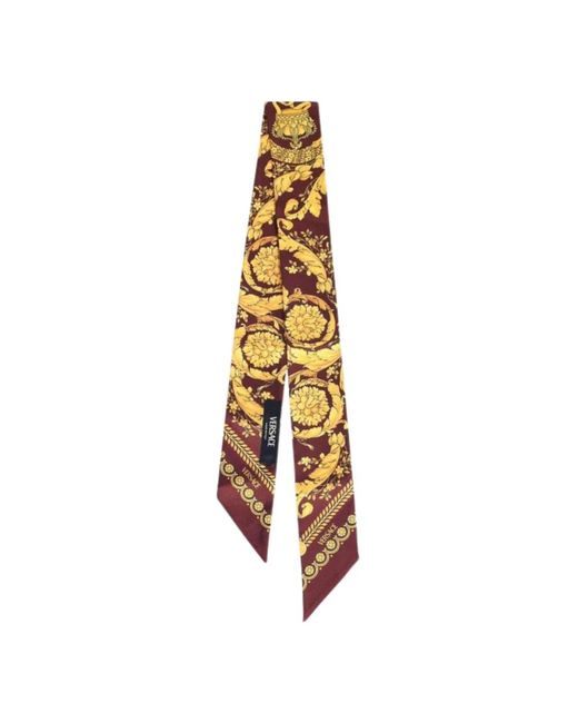 Versace Metallic Silky Scarves