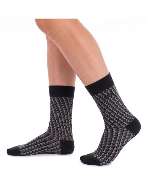 Socks Boss de hombre de color Black