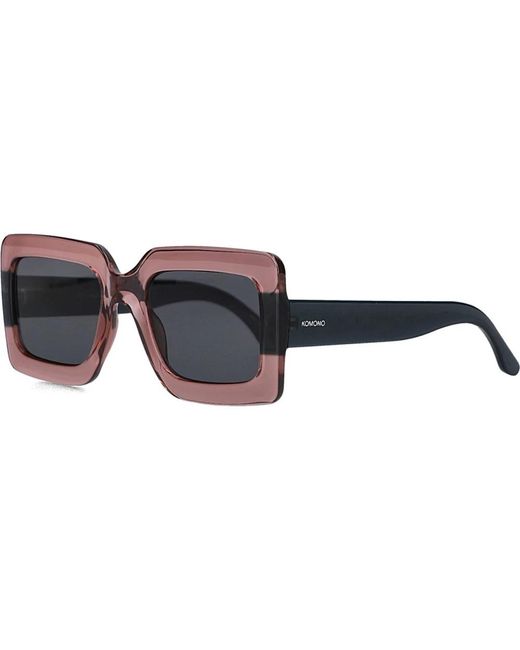 Komodo Accessoires ,Roze ,Stijlvolle Lana Zonnebril in het Brown