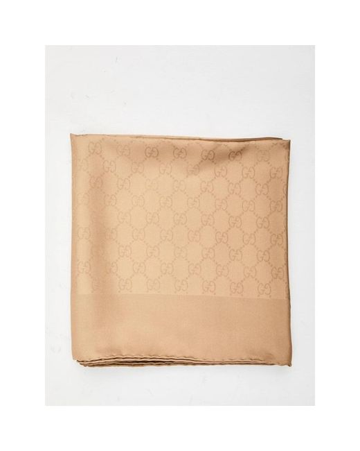Silky Scarves Gucci de color Natural