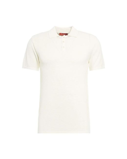 Daniele Fiesoli White Polo Shirts for men