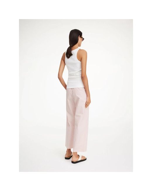 Trousers > wide trousers By Malene Birger en coloris Pink