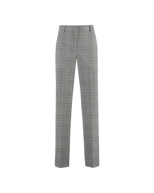 PT Torino Gray Straight Trousers