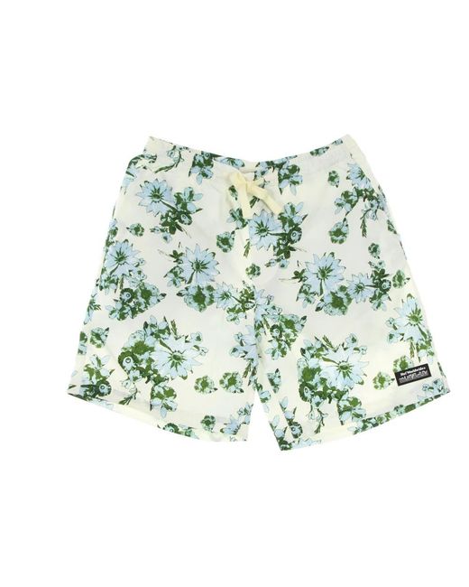 Huf Green Casual Shorts for men