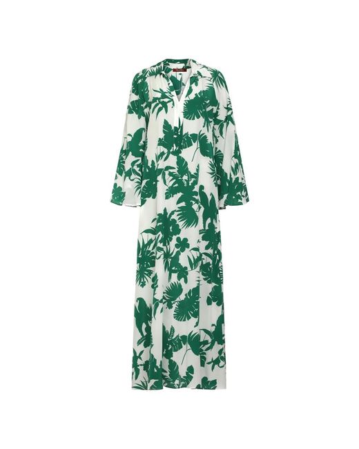 Max Mara Green Maxi Dresses