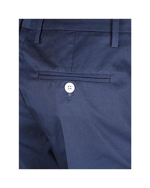 True Royal Blue Slim-Fit Trousers