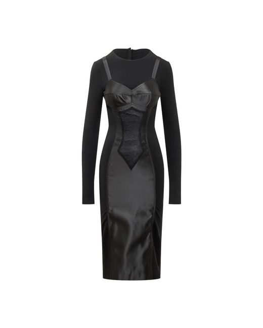 Dolce & Gabbana Black Maxi Dresses