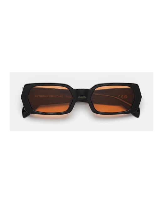 Retrosuperfuture Black Sunglasses