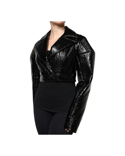 Dolce & Gabbana Black Light Jackets