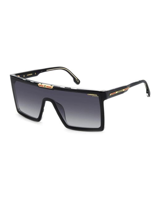 Carrera Accessoires ,Zwart ,Zwarte Kristal Zonnebril Donkergrijs Verduisterd in het Black voor heren