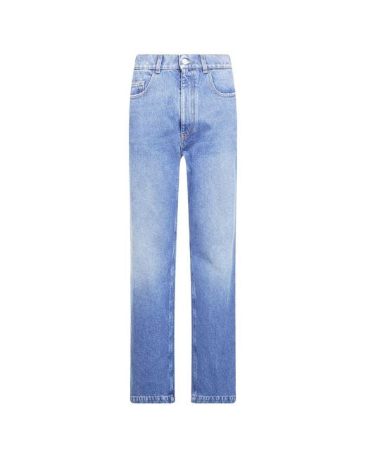 Marni Rechte Jeans in het Blue