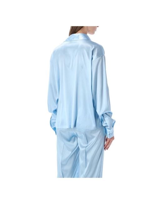 Tom Ford Blue Blouses