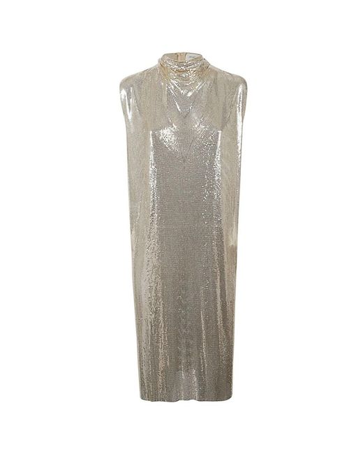 Sportmax Gray Short Dresses