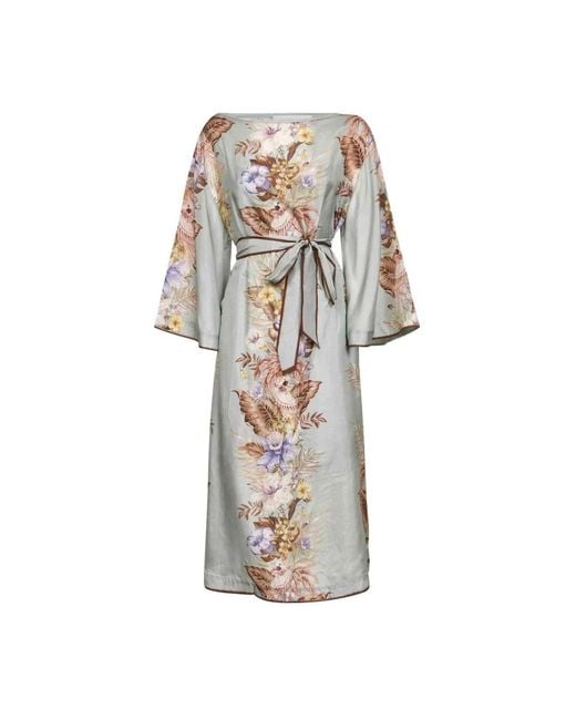Zimmermann Multicolor Midi Dresses