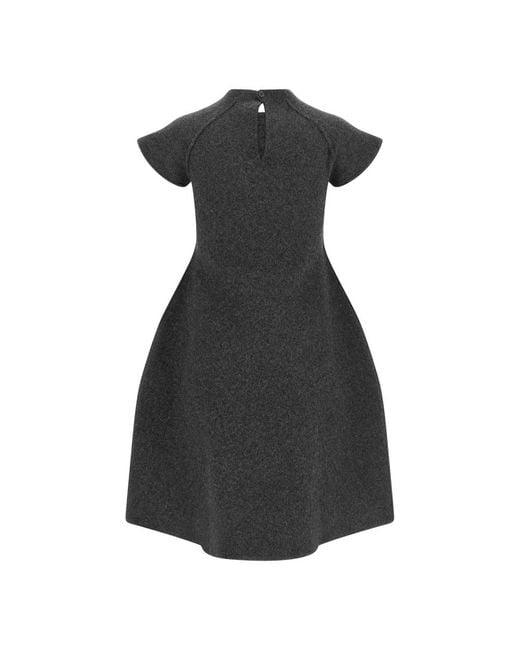 Jil Sander Black Knitted Dresses