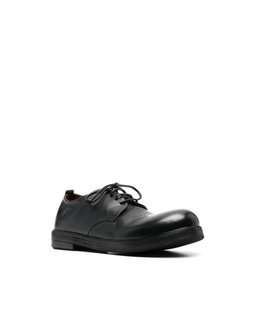 Marsèll Black Zucca Zeppa Derby Shoes for men