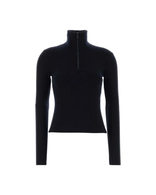 Courreges Blue Turtlenecks