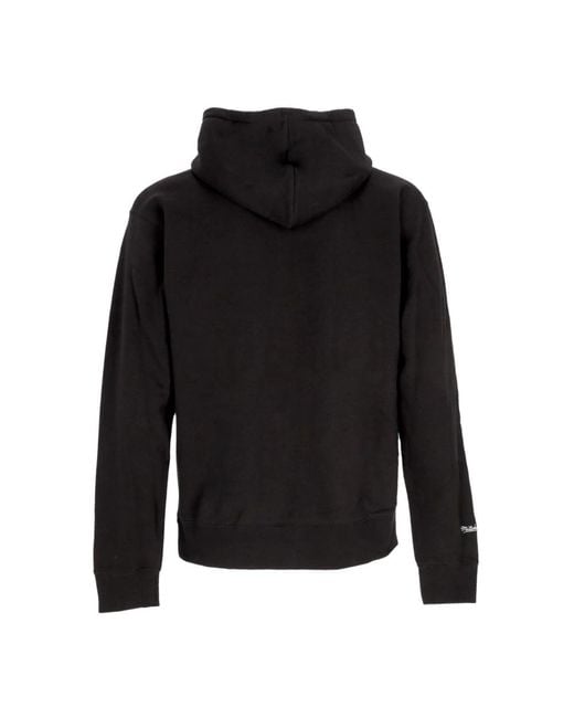 Mitchell & Ness Black Hoodies for men