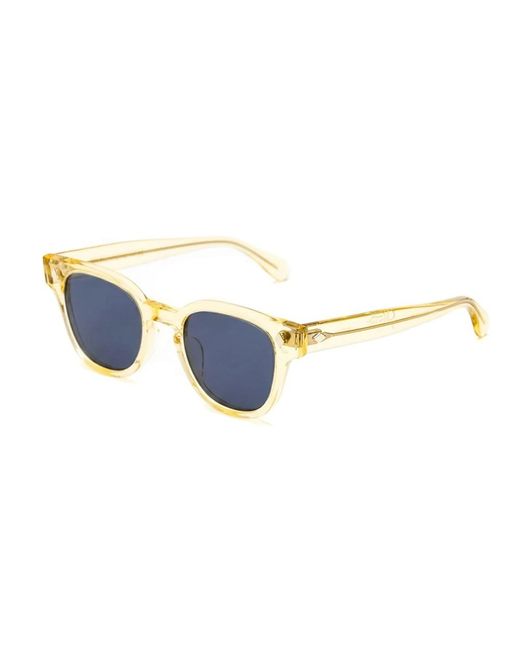 JULIUS TART Blue Sunglasses