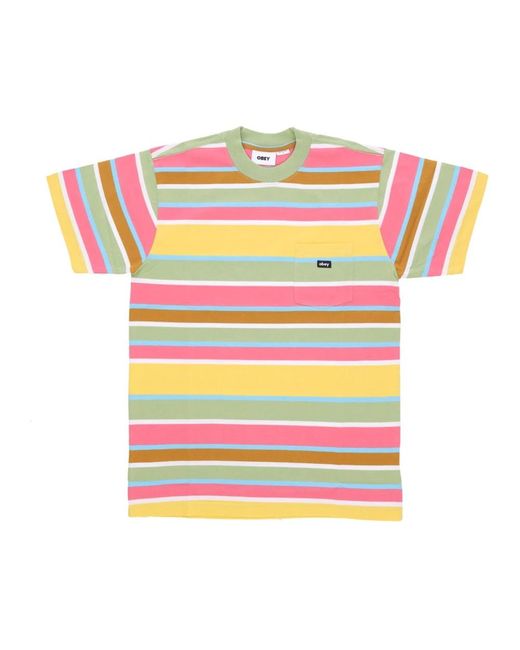 Obey Pink T-Shirts for men