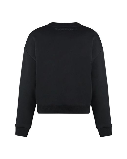 McQueen Black Sweatshirts