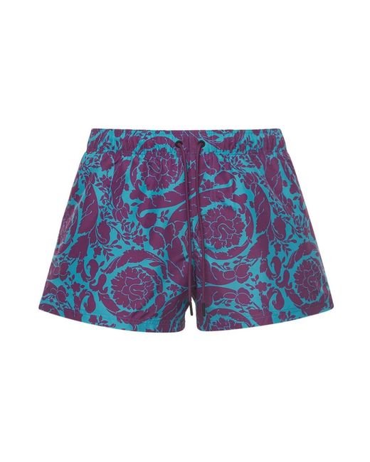 Versace Blue Beachwear for men