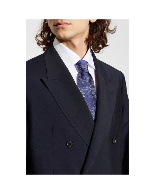 Ties di Etro in Blue da Uomo