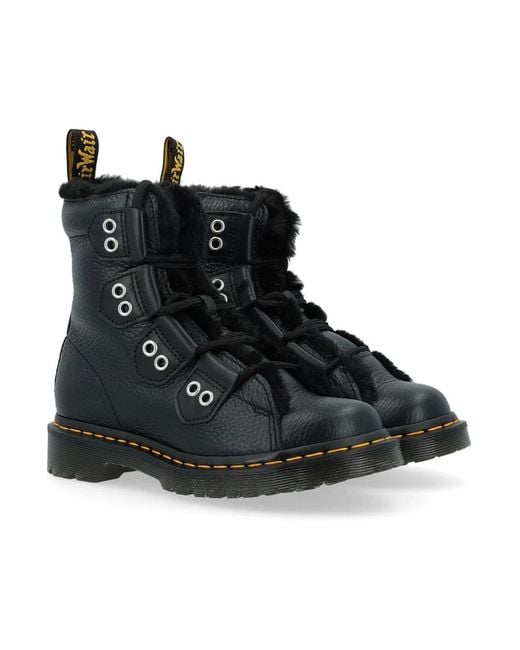 Dr. Martens Black Winter Boots