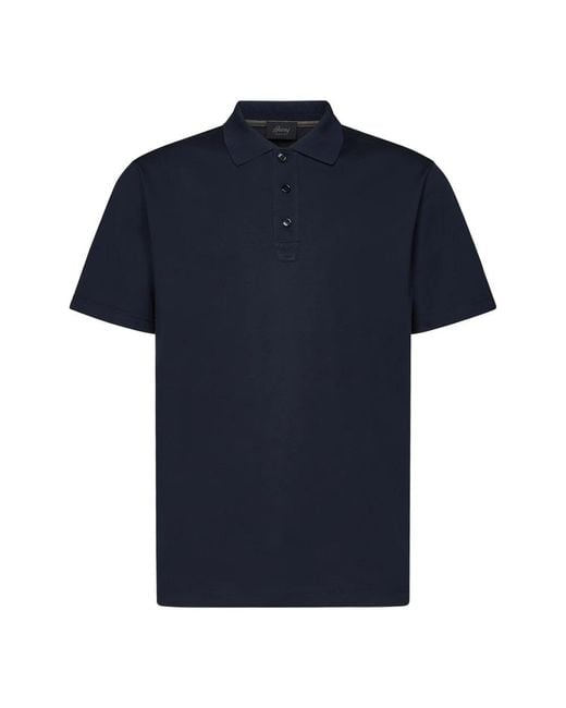 Brioni Blue Polo Shirts for men