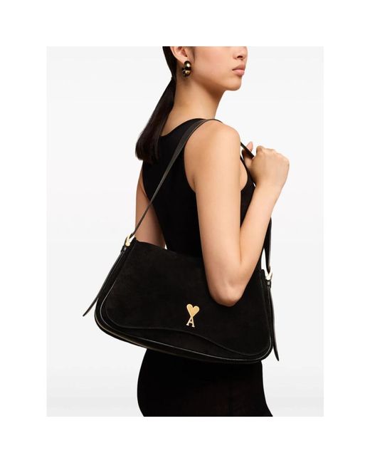 Bags > shoulder bags AMI en coloris Black